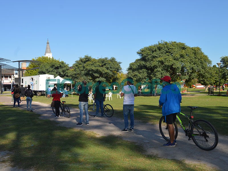 Operativo Detectar en el Parque Civico 3