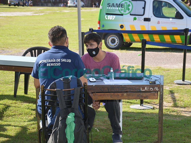 Operativo Detectar en el Parque Civico 4