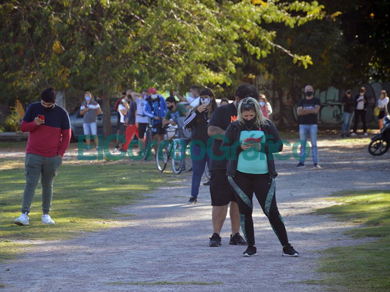 Operativo Detectar en el Parque Civico 5