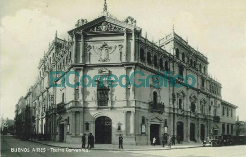 Teatro Cervantes postal