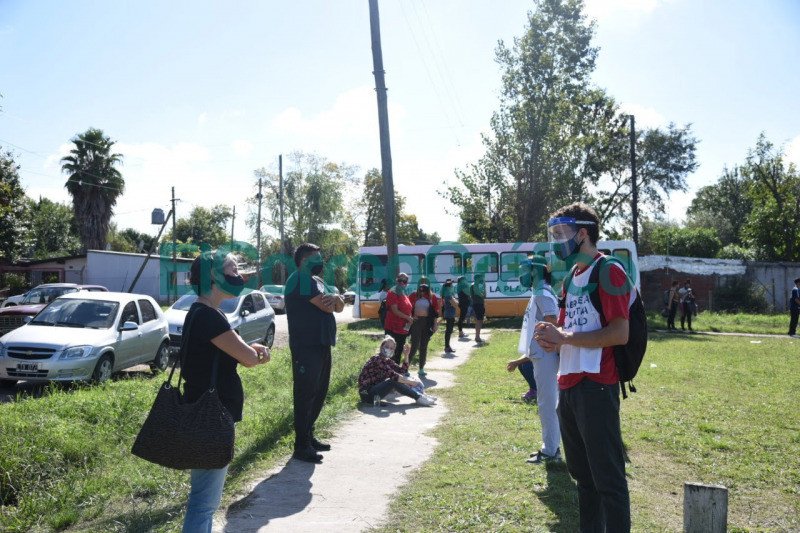 Testeo de prevencion y busqueda activa de casos sospechosos en Romero 3