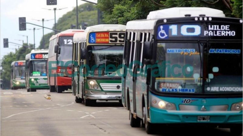 Señalan que fue abrupta la caída en el uso del transporte público colectivos conurbano