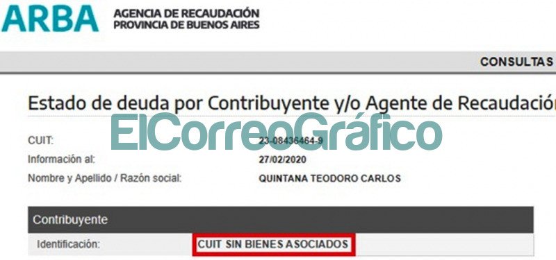 Carlos Quintana, gremialista de UPCN perseguido por la AFIP: “Vidal quiere ser candidata pero no puede ser ni aguatera” ARBA Carlos Quintana