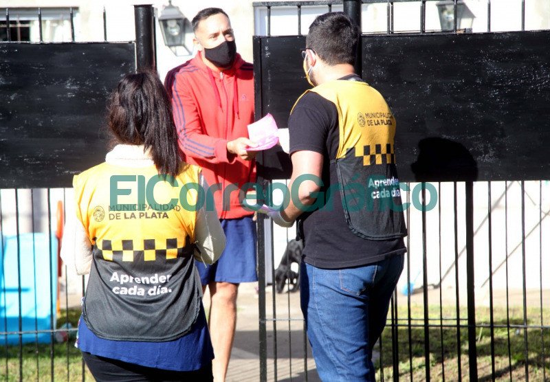 Despliegue sanitario en el barrio Santa Ana de City Bell 2