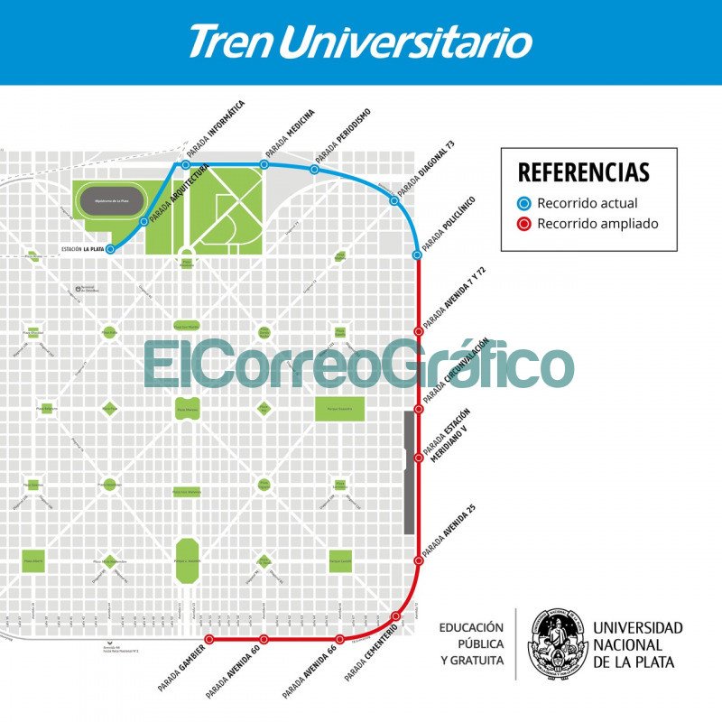 Extenderán el Tren Universitario de La Plata Extenderan el Tren Universitario de La Plata 2