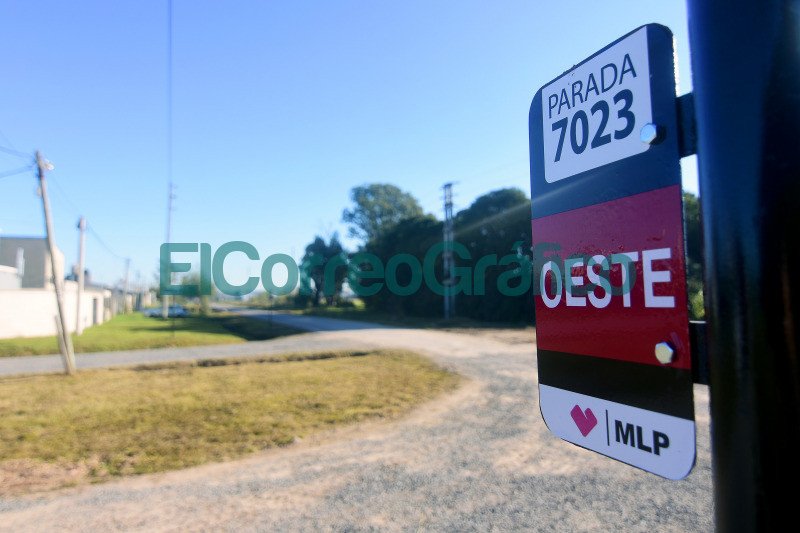Garro inauguro un recorrido de micro entre El Gigante del Oeste y El Centinela 5