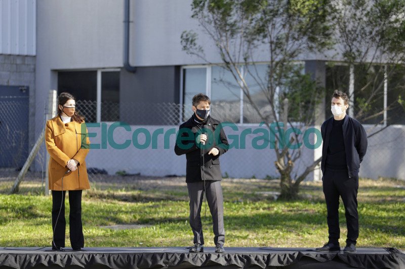 Kicillof Costa y Mariel Fernandez habilitaron el Parque Industrial Moreno I 8