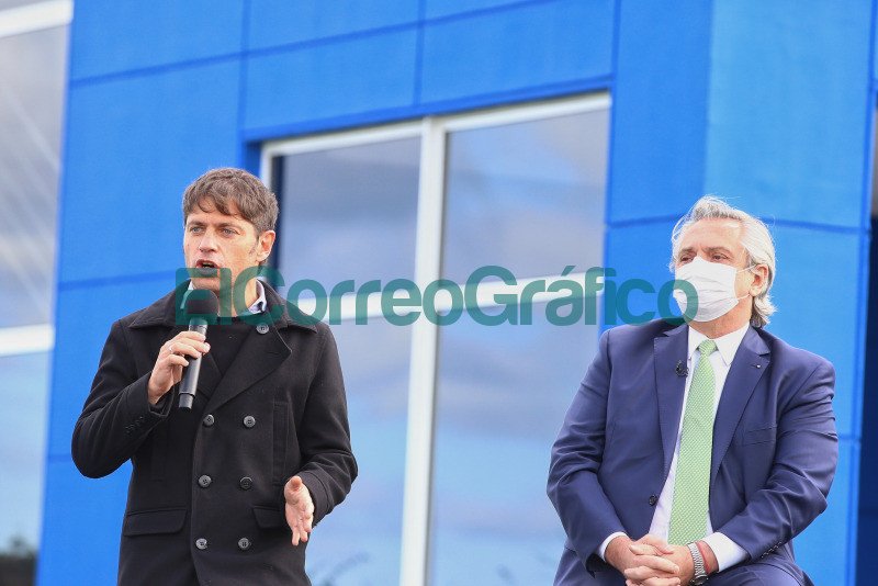 Kicillof con Fernandez del lanzamiento del Plan Federal de Conectividad Juana Manso 4