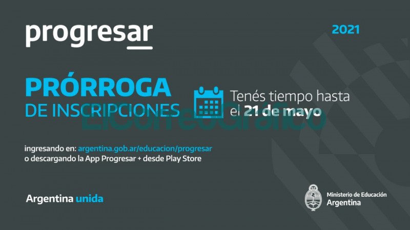 Prorroga del plazo de inscripcion para las Becas Progresar