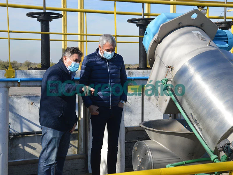 Puesta en valor y funcionamiento de la Planta depuradora de Liquidos cloacales 1
