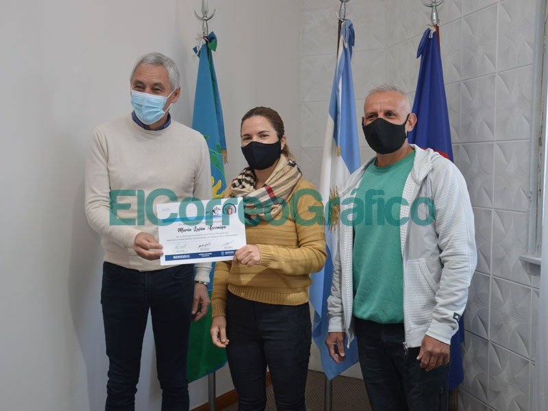Reconocimiento a la jocketa Maria Lujan Asconiga