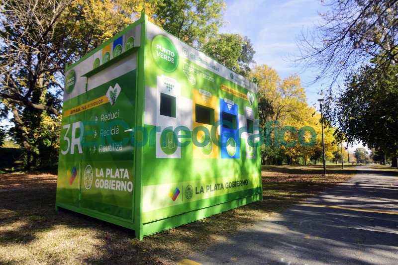 Se inauguró un punto fijo de reciclaje en Villa Castells Se inauguro un punto fijo de reciclaje en Villa Castells 4