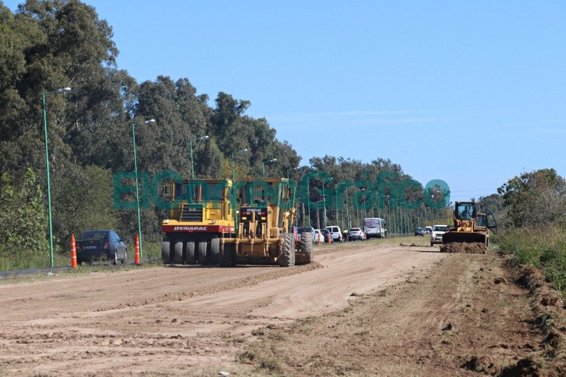 Secco saco a relucir las obras que lleva adelante en Ensenada 5