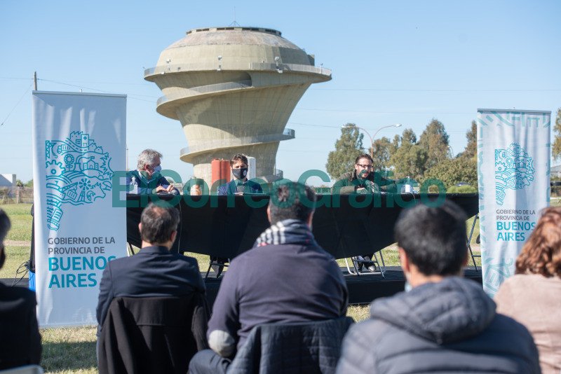 distribucion de agua potable en Bahia Blanca 1
