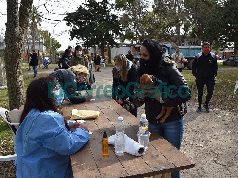 El servicio de Veterinaria Movil estuvo en el Fortin Gaucho 03
