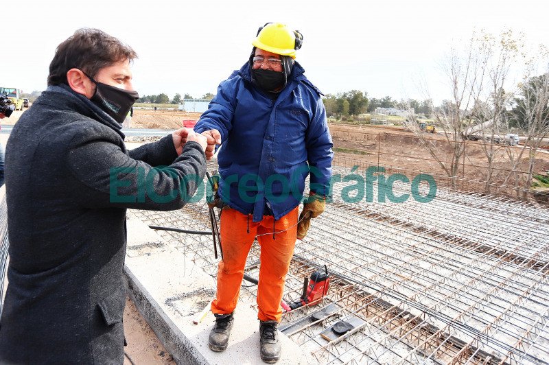 Kicillof y Katopodis recorrieron los avances de obra de la Autopista Presidente Perón Kicillof y Katopodis recorrieron los avances de obra de la Autopista Presidente Peron 6