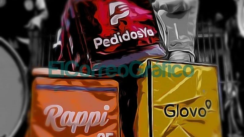 Pedidos Ya Glovo Rappi
