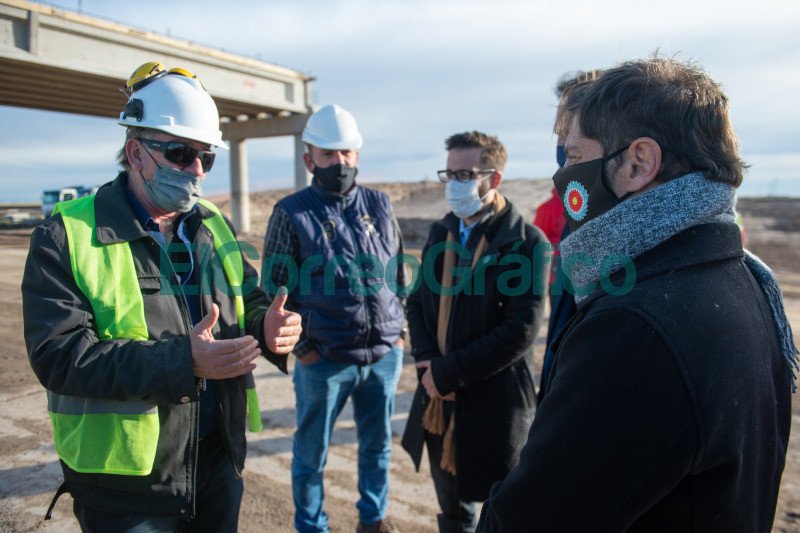 Kicillof anuncio nuevas obras sobre la avenida Circunvalacion Norte de Bahia Blanca 3