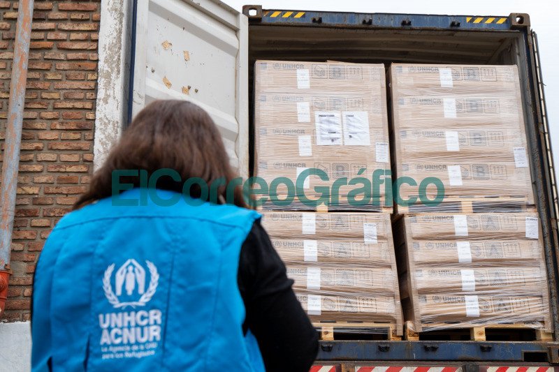 Provincia recibio donaciones de ACNUR 3