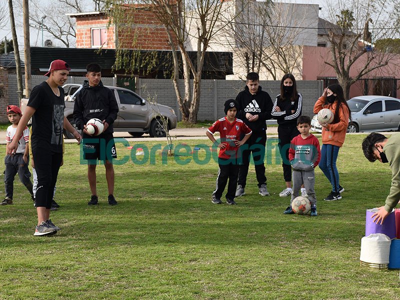 Vacaciones de Invierno en la plaza Heroes de Malvinas 2