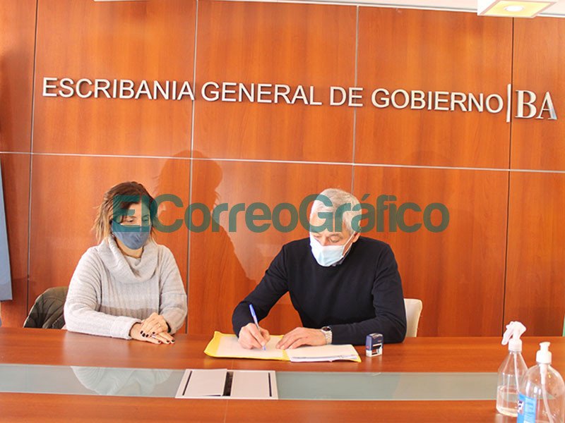 Se firmo la escritura de una fraccion de tierra del barrio Villa Progreso 2