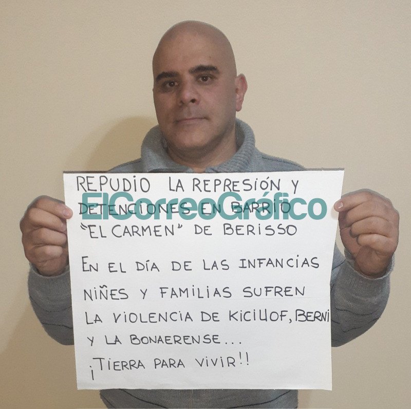 diputado provincial del Frente de Izquierda Unidad Claudio Dellecarbonara