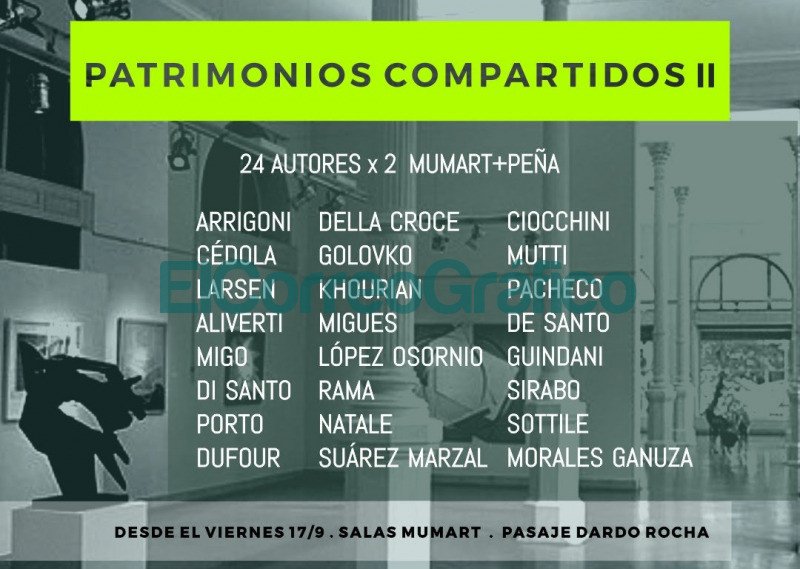 El MUMART y la Peña de Bellas Artes inauguran una muestra en homenaje a artistas plásticos El MUMART y la Pena de Bellas Artes inauguran una muestra en homenaje a artistas plasticos