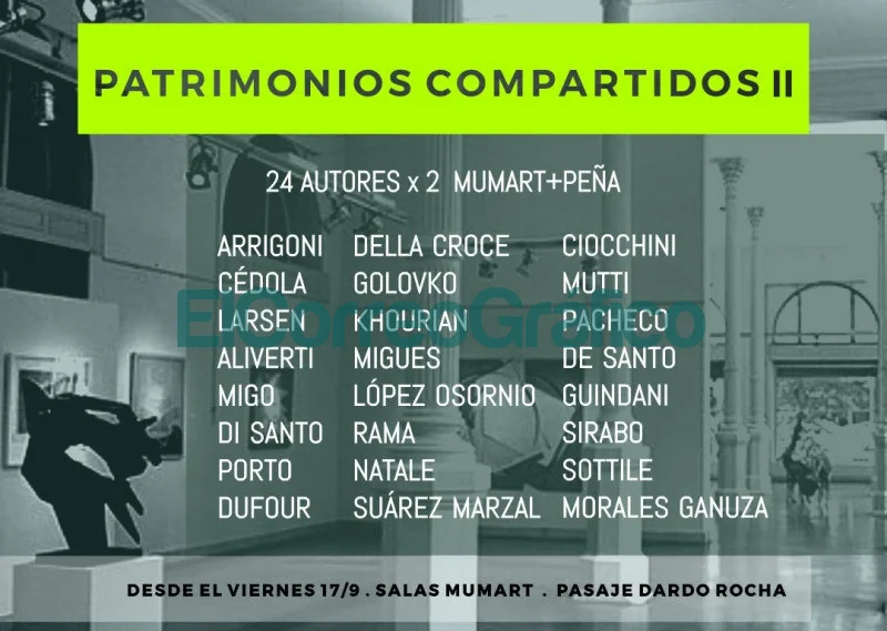 El MUMART y la Pena de Bellas Artes inauguran una muestra en homenaje a artistas plasticos