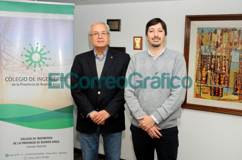El presidente del Colegio de Ingenieros recibio al nuevo decano de la UTN La Plata 1