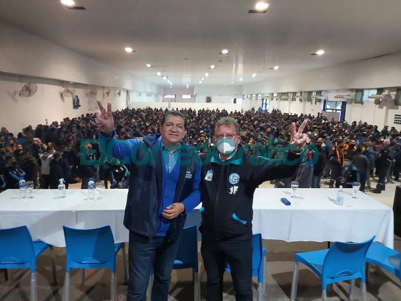 Garaza celebro un ajustado triunfo de la junta electoral de SUPeH Ensenada