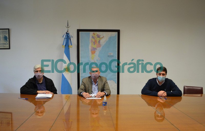 Marcos Actis Felix Menicocci y Horacio Frene