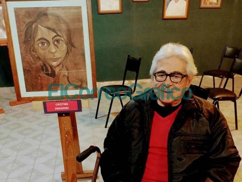 Muestra plastica de Andres Marcos Paz y entrega de diplomas a participantes de los Juegos BA 2021