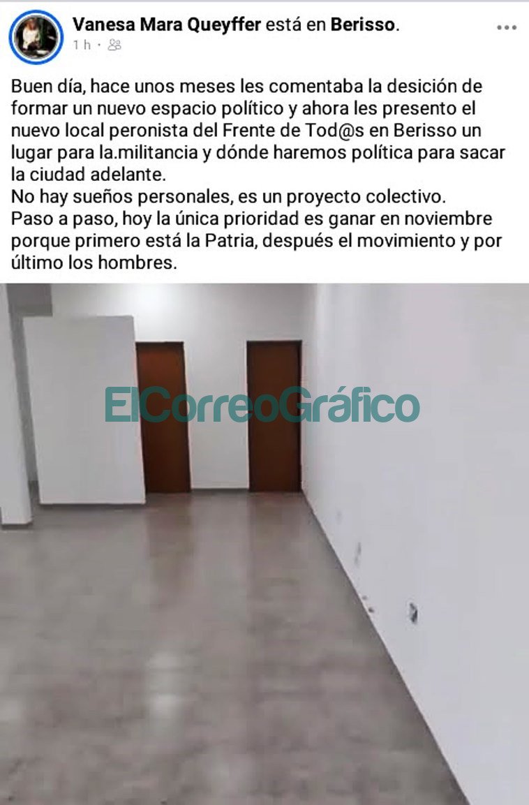 De operadores medíaticos a funcionarios: Se entongaron y se fugan de la gestión de Cagliardi el nuevo local peronista de Queyffer