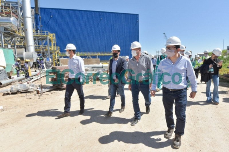 Avanzan las obras en la Central Termica Ensenada Barragan 2