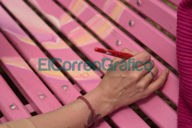 Bancos de color rosa en plazas para concientizar sobre la lucha contra el Cáncer de Mama Bancos de color rosa en plazas para concientizar sobre la lucha contra el Cancer de Mama 4