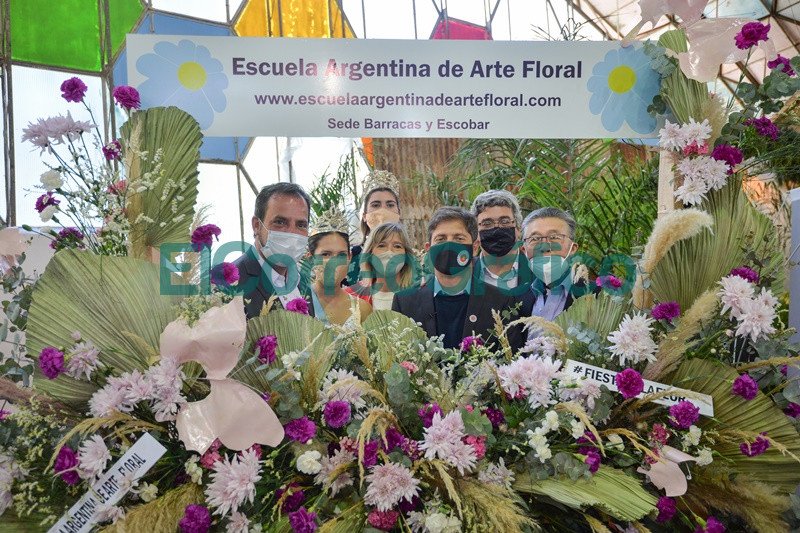 Kicillof visito la 58° Fiesta Nacional de la Flor5