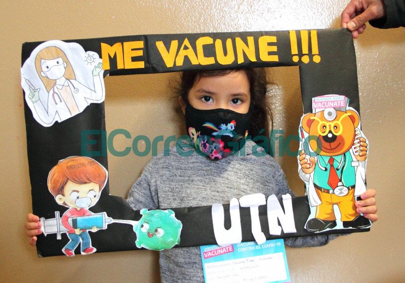 Reacondicionaron el vacunatorio de la UTN La Plata para recibir a los ninos 1