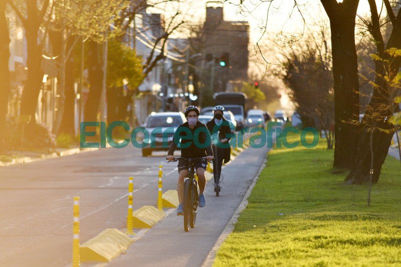 Se completo la nueva ciclovia de Diagonal 73 4