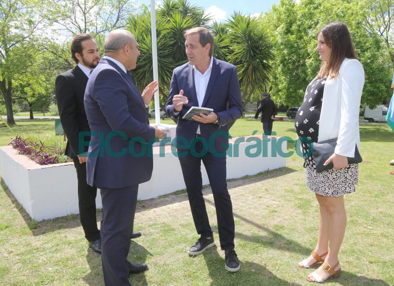 Se plantaron 100 arboles donados por la Embajada de Azerbaiyan 2