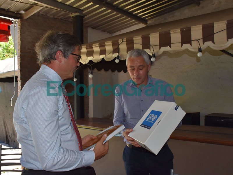 Cagliardi se reunio con el Embajador de Alemania 1