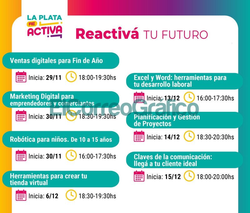 Dictaran cursos gratuitos para potenciar PyMEs emprendimientos y comercios