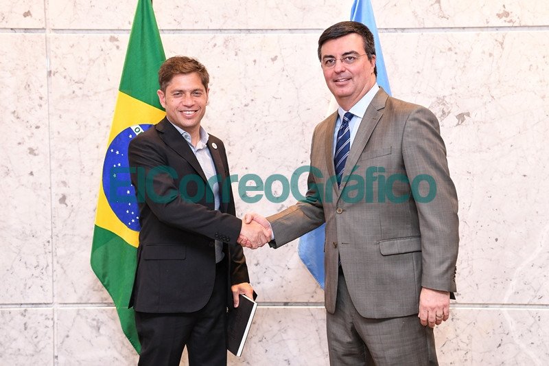 Kicillof encabezo una reunion con mas de 70 empresarios en Brasil 3