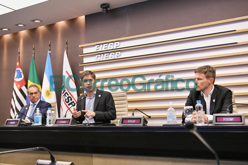 Kicillof encabezo una reunion con mas de 70 empresarios en Brasil 5