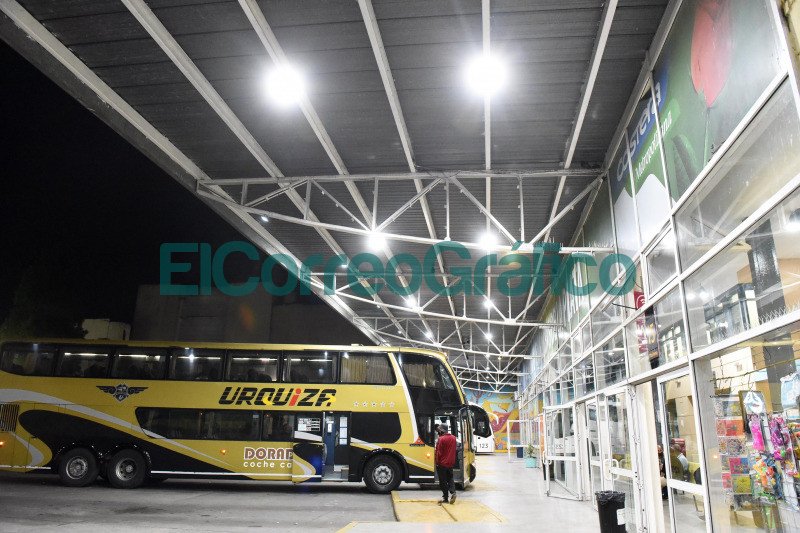 La Terminal de omnibus renovada y con nueva iluminacion LED 2
