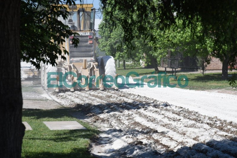 Mejoras de infraestructura en los barrios y pavimento en Gorina 3