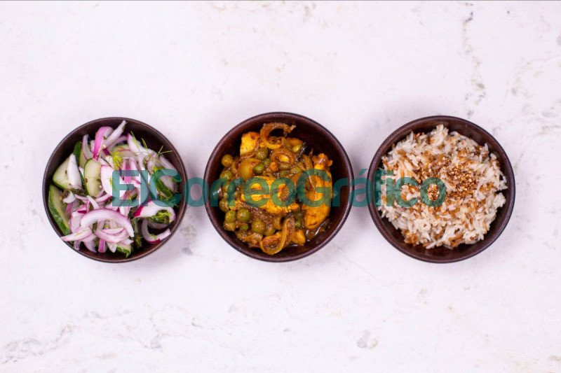 Festival de la Cocina Israelí del 2 al 12 de diciembre Shive Arroz Historico Revuelto de Jerusalem Ensalada fresca.