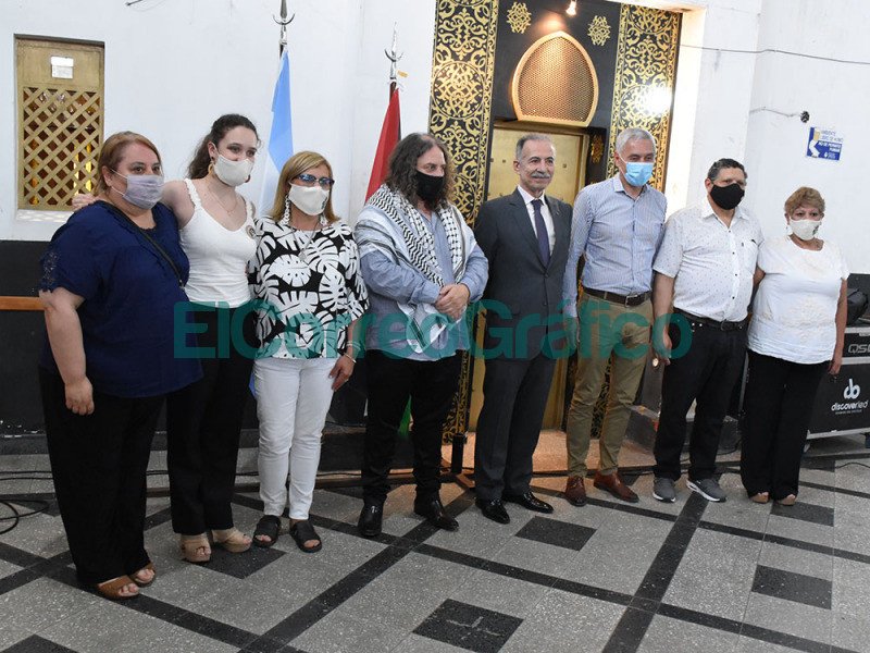 Cagliardi recibio al embajador de Palestina Husni Abdel Wahed 2