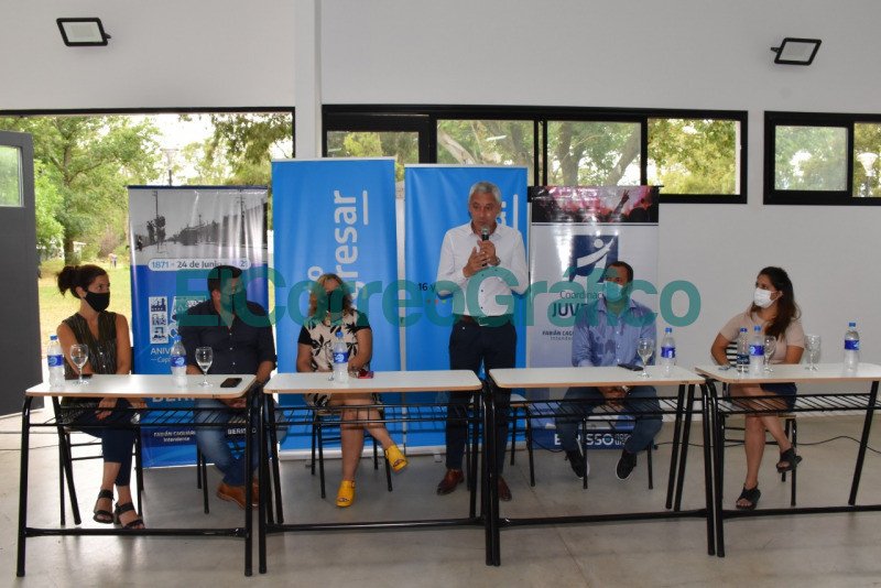 Lanzamiento del programa Punto Progresar en Berisso 1
