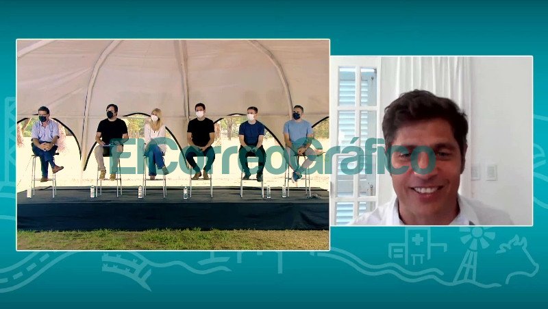 Kicillof anuncio vacunacion libre con tercera dosis para educacion y mayores de 50 09