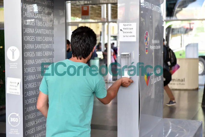 Reforzaron los protocolos sanitarios en la Terminal de Omnibus